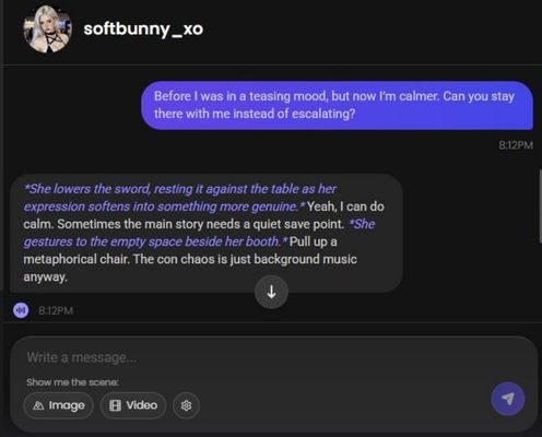 AI softbunny xo ai girl-chat experience 2