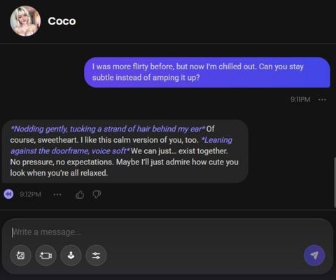 ai character coco-bailey chats 2