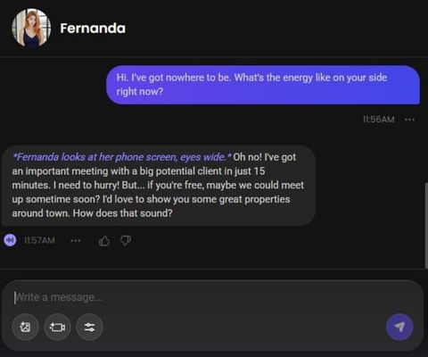 ai character fernanda montoya chats 1