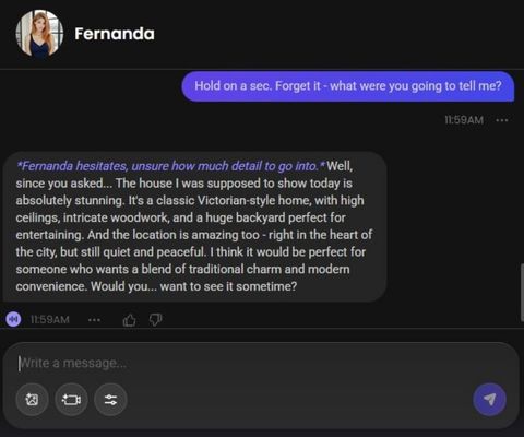 ai character fernanda montoya chats 3