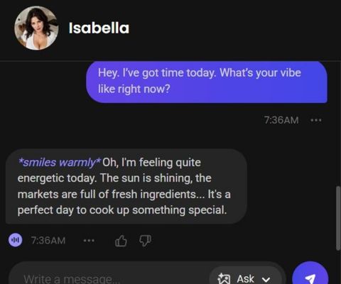 ai girlfriend isabella rossi cha 1