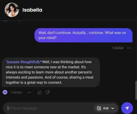 ai girlfriend isabella rossi chat 3