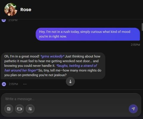 ai girlfriend rose edwards chat 1