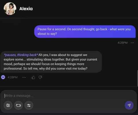 alexia costa ai girl chat experience 3