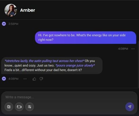 amber murphy ai character chat 1