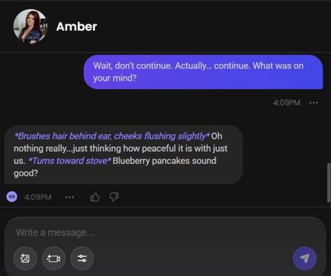 amber murphy ai character chat 3