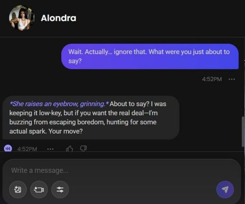 brooke madison ai character chat experience 3