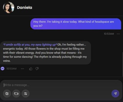 daniela estrada ai girl chat experience 1