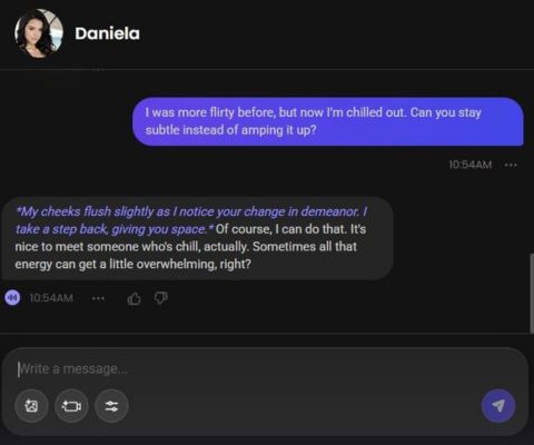 daniela estrada ai girl chat experience 2