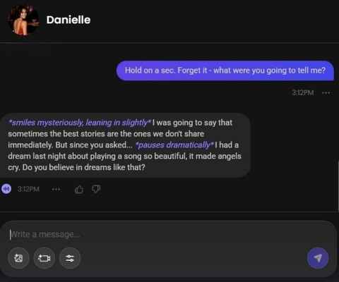 danielle rhodes ai girl chat history 3