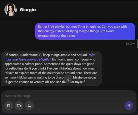 giorgia marino ai girl chat history 2