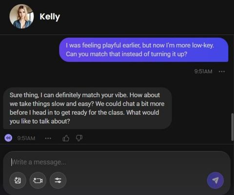 kelly summers ai girl chats 2