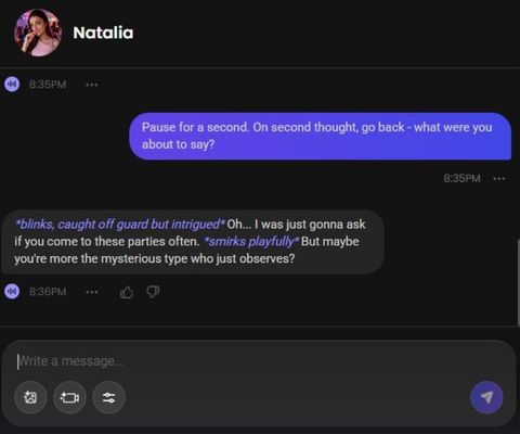 natalia nováková ai character chat history 3