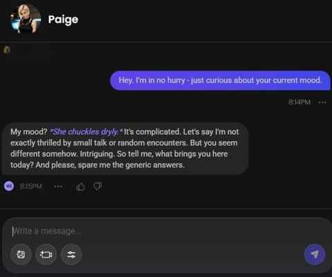  paige grey ai girl chats 1