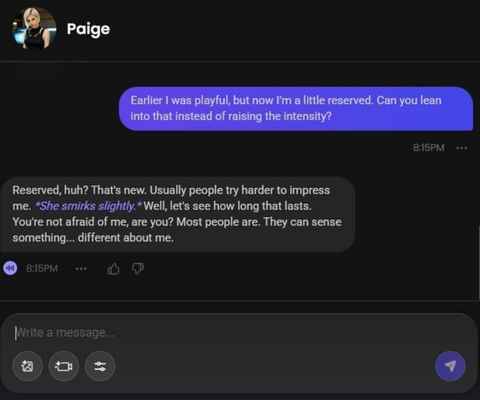  paige grey ai girl chats 2