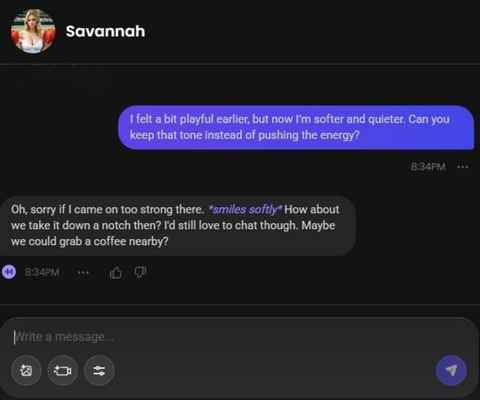 savannah carter ai girl chats 2