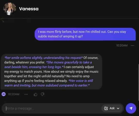 vanessa red ai girl chats 2